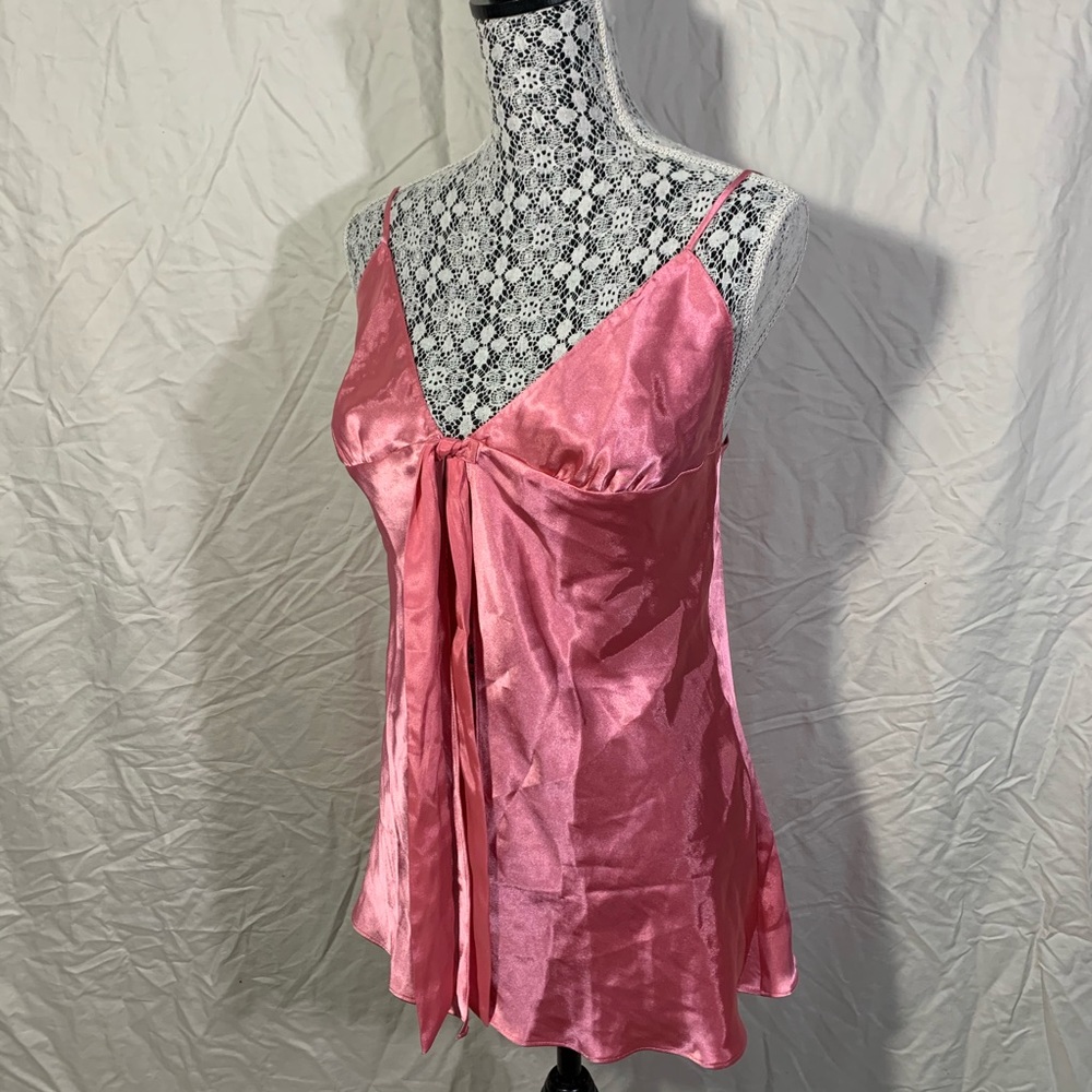Victoria’s Secret Pink Front Tie Lingerie Large - Picture 1 of 8